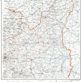 Mapa duza Polska polnocno wschodnia