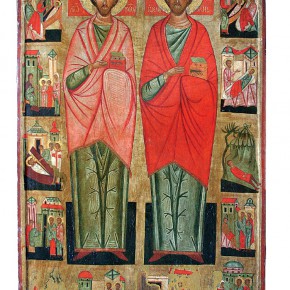 Kosma i Damian, Tylicz, XIV w.